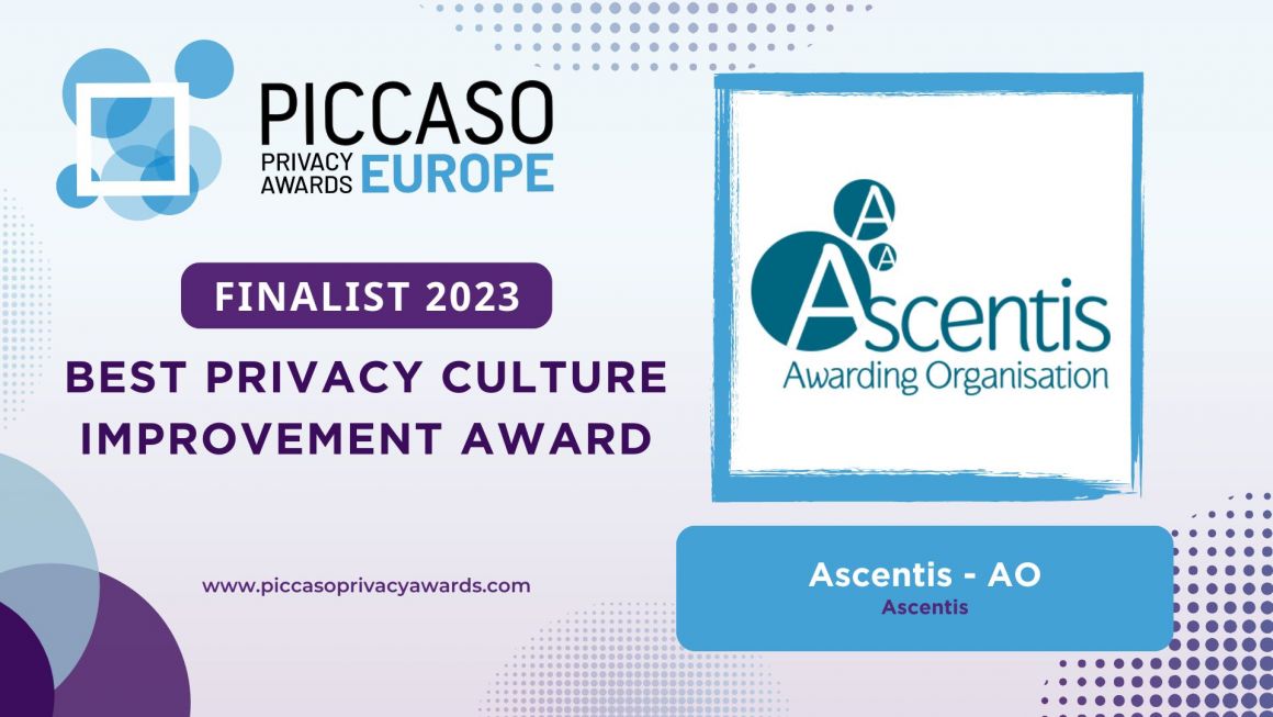 Ascentis Shortlisted for Prestigious Privacy Award