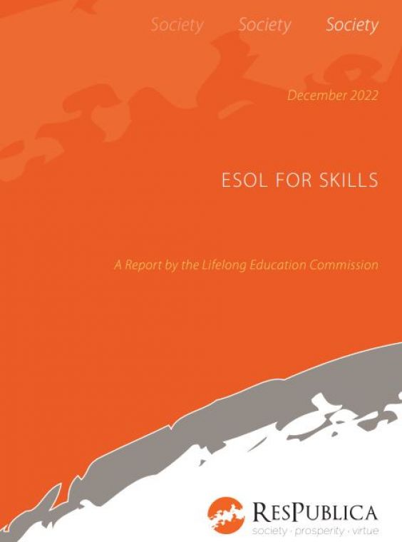 ESOL for Skills - A Report by the Lifelong Education Commission